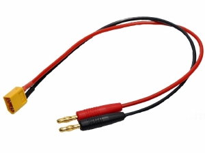 laadkabel XT60 siliconen 30cm 14 AWG  20AMP 810037