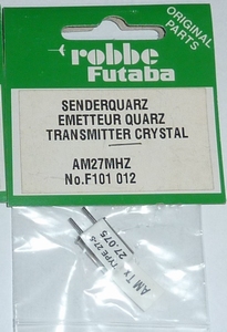 FUTABA AM TX CRYSTAL 27MHz Transmitter CH12 = 27.075MHz
