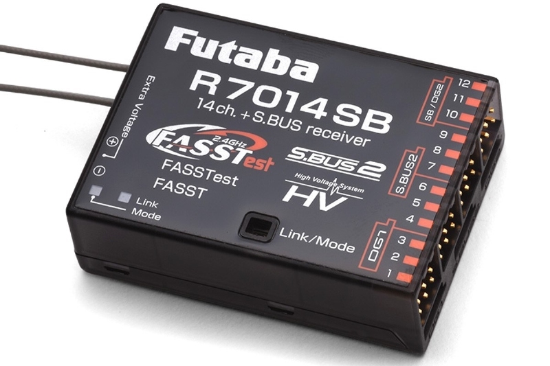 FUTABA T18SZ Potless 2,4 GHz + R7014SB M2