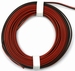 PVC 2 aderig 0,14mm2 Rood/Zwart soepel p/ meter nr. 51721 Envelop