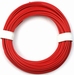 PVC Litze 1-aderig zeer dun-soepel 0,055mm2 Rood 10M 51420 Envelop