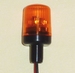 Pistenking Zwaailamp Orange Recht, Pilaar 4-12V , 1:16 Envelop
