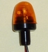 Pistenking Zwaailamp Orange Rond, Pilaar 4-12V , 1:12 Envelop