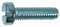 Krick 51045 cilinderkopschroef M1x10mm Staal  (VE10)