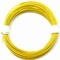 PVC Litze 1-aderig zeer dun-soepel 0,055mm2 GEEL 10M 51423 Envelop