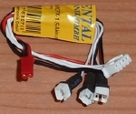 Laadkabel 15cm voor 3x MCX/MSR 1S Lipo BEC en XH bus 58572 Envelop