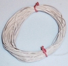 PVC Litze 1-aderig zeer dun-soepel 0,055mm2 Wit 10M 51425 Envelop