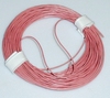 PVC Litze 1-aderig zeer dun-soepel 0,055mm2 rose 10M 51426 Envelop