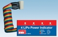 BMI 19814 LiPo power indicator LED 4 cell Envelop