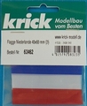 Krick 63462 Vlag nederland 40x60mm 2 stuks