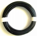 PVC Litze 1-aderig dun-soepel 0,14mm2 ZWART 10M nr.51411 Envelop
