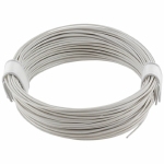 Draad massief 1 aderig 0,5mm WIT 10 meter rol 50515 Envelop