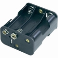 Batterijhouder D clip 6x mignon AA cellen nr. 58710 Envelop