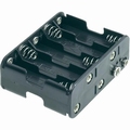 Batterijhouder D clip 10x mignon AA cellen nr. 58712 Envelop