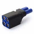 Verloopstekker Kurz adapter EC5-seriell, 1 St 84053 Envelop