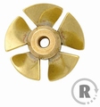 Raboesch 108-38 Schroef Bowthruster 5 blad 29mm 4mm as Envelop