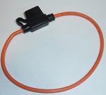Zekeringhouder mini Spatwaterdicht tot 30A kabel 2,5mm2 Envelop
