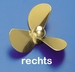 Rivabo Krick Ms-Propeller Rechts 3-Bl. 120mm, M5 nr. 535-121 Pakket