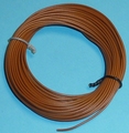 PVC Litze 1-aderig dun-soepel 0,14mm2 BRUIN 10M nr.51418 Envelop