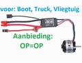 Graupner 7740.S Brushless SET 1100kV Compact HDP 3515 3S Pakket