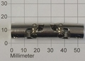 Kruis Koppeling Dubbel 5-5mm Metaal 52mm lang, Robbe 5221 Envelop