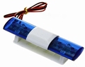 JAMARA Dak Light Bar Round Blauw LED, Blitz and turn Pakket