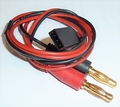 Laadkabel siliconen Futaba-Robbe accu 0,5mm2- 50cm 58686 Envelop