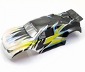 Robbe MINI RAVE 1/18 PAINTED BODY YELLOW,20440062 Pakket
