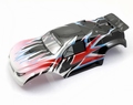 Robbe MINI RAVE 1/18 PAINTED BODY RED,20440046 Pakket
