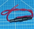 Zekeringhouder mini glaszekering 4Amp 20x5mm Beier Envelop