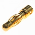 Goldplug 4.0mm MALE, lang 19,6mm BEEC2018M 1st Envelop