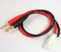 Laadkabel siliconen TAMIYA Accu 2,1mm2 - 30cm nr. 46098 Envelop