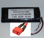 Accu 7,4V Li-Ion 10000mAh T-DEAN Volvo EC160E